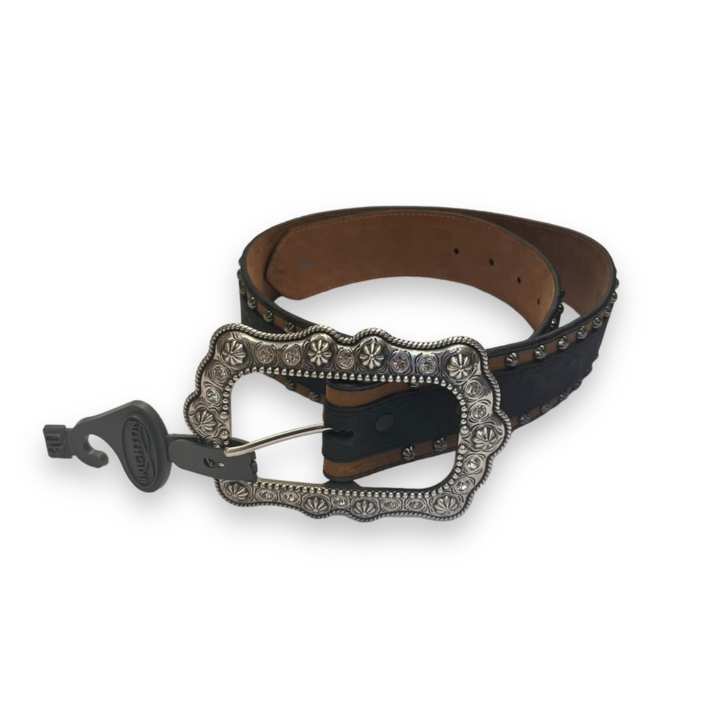Brighton Tooled 90s Western Belt